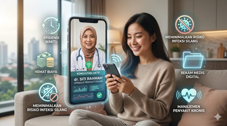 kelebihan konsultasi medis lewat telemedicine di era modern