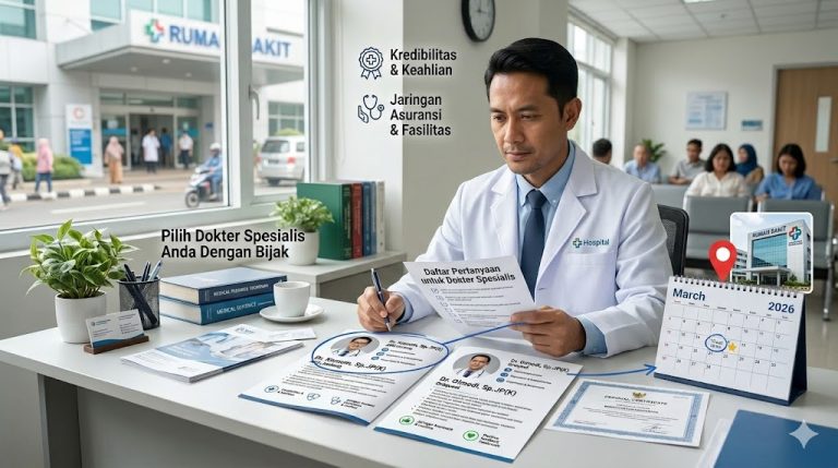 cara memilih dokter spesialis yang tepat saat konsultasi medis
