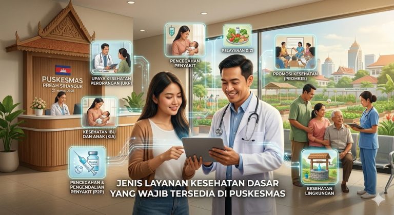 Jenis Layanan Kesehatan Dasar yang Wajib Tersedia di Puskesmas