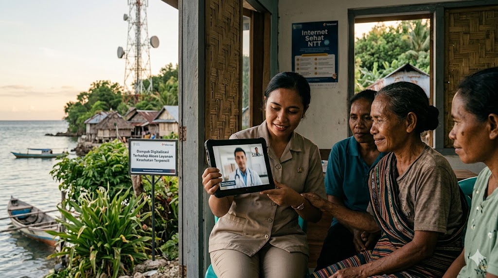 dampak digitalisasi terhadap akses layanan kesehatan terpencil