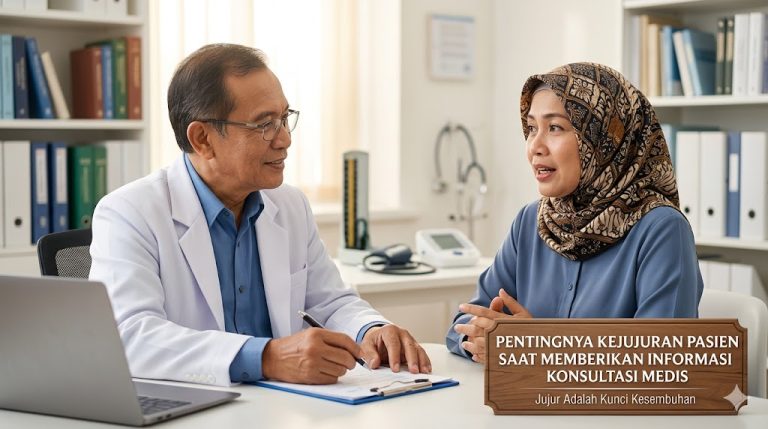 Pentingnya Kejujuran Pasien Saat Memberikan Informasi Konsultasi Medis