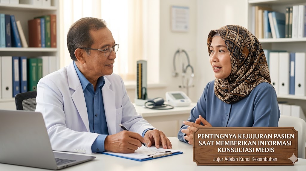 Pentingnya Kejujuran Pasien Saat Memberikan Informasi Konsultasi Medis